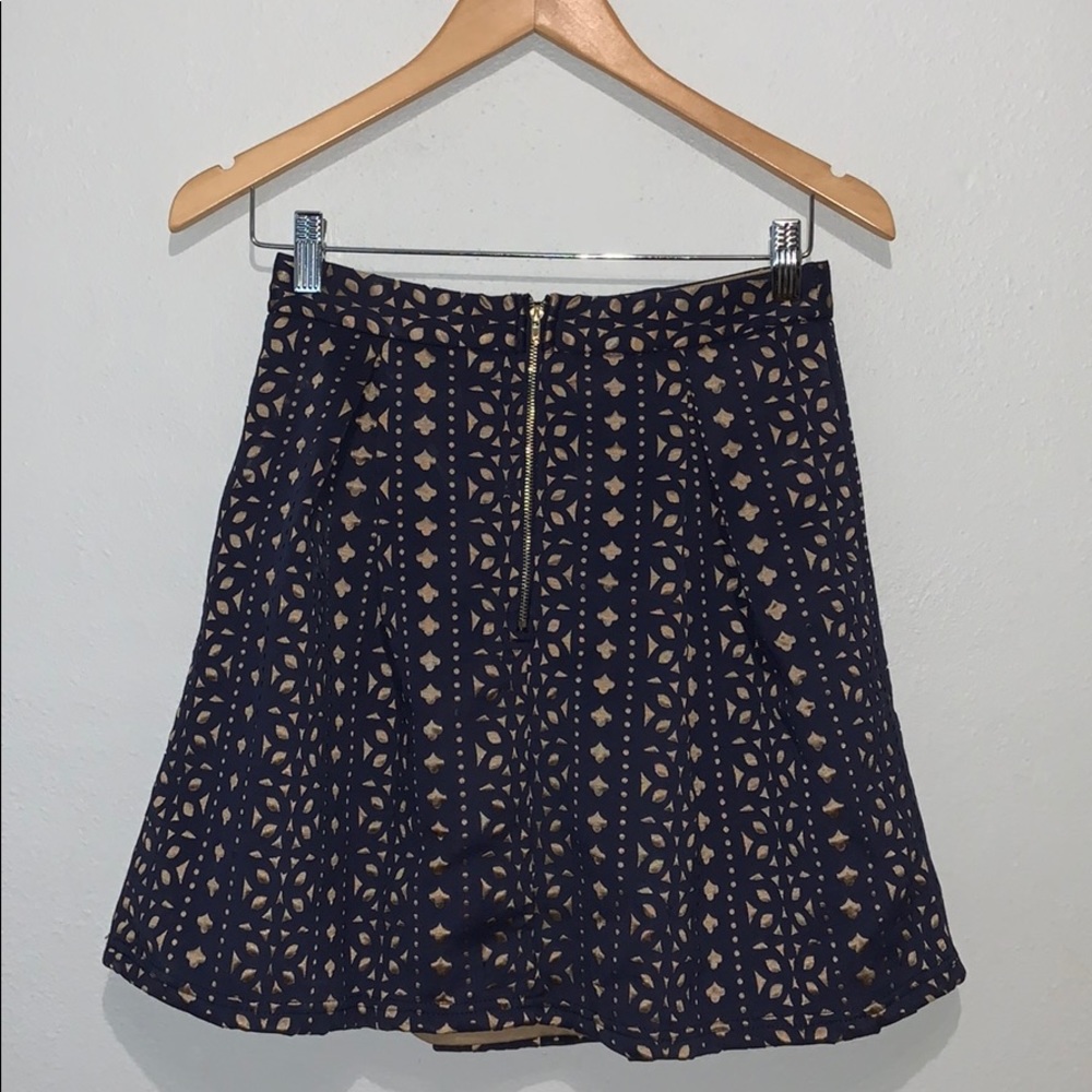 NWT Blue Rain Pleated Skirt - Picture 3 of 8